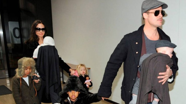 Brad Pitt: Το δικαστήριο αποφάσισε κοινή επιμέλεια για τα έξι παιδιά με την Angelina Jolie!