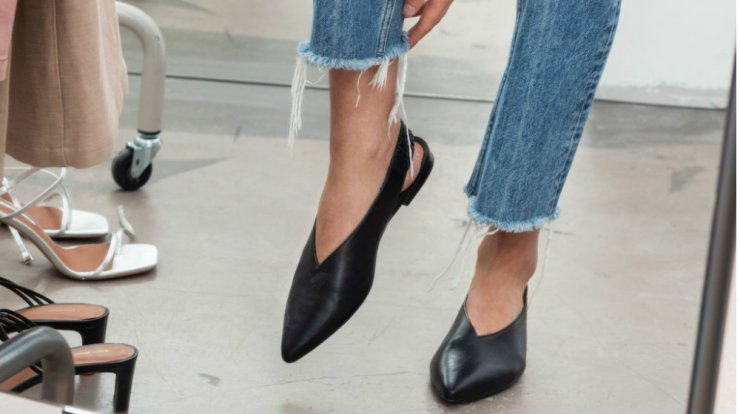 flat shoes for interview female