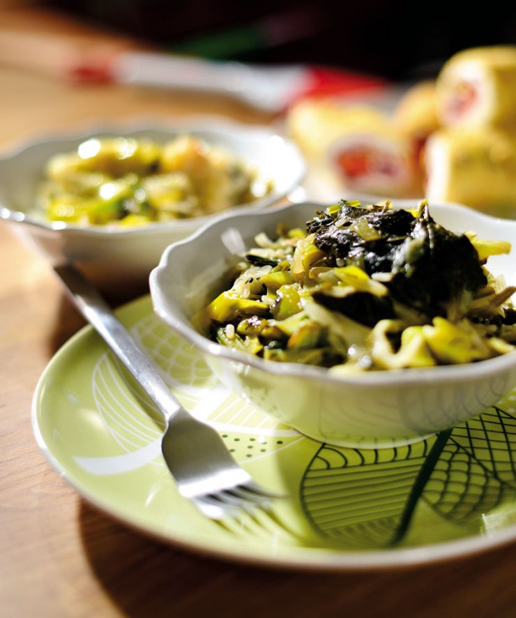 Πρασοσέλινο λεµονάτο