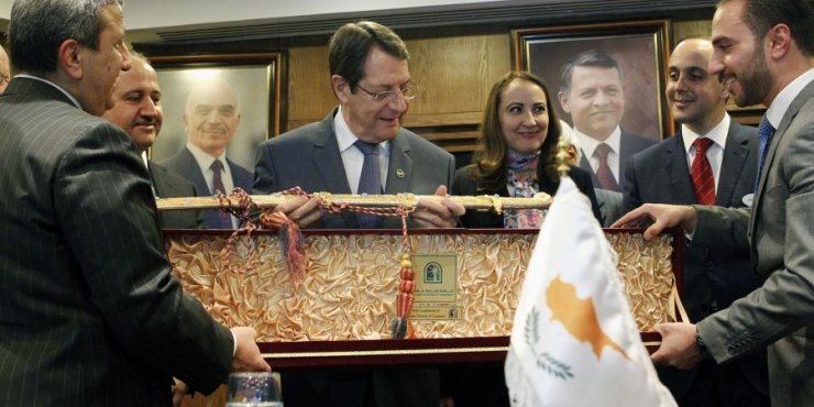 Βασιλιάς και Πρωθυπουργός Ιορδανίας υποδέχονται Αναστασιάδη 