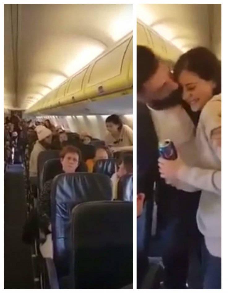 Πρόταση γάμου στα 35000 πόδια από νεαρό Κύπριο