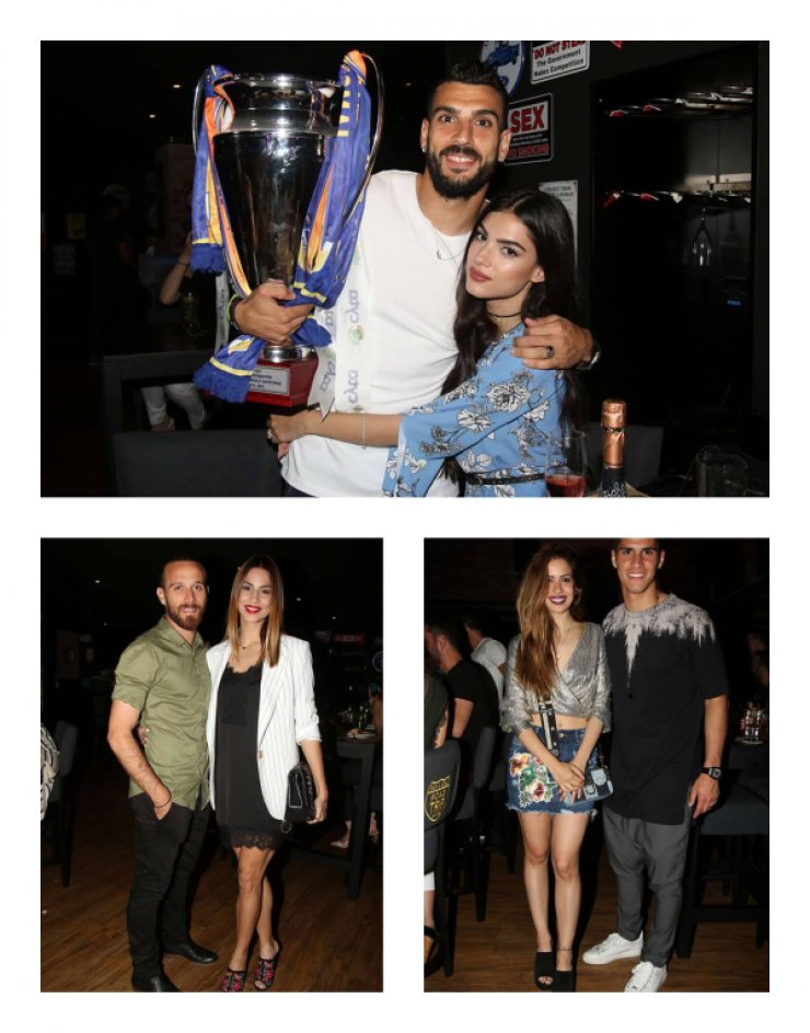 Δείτε πως γιόρτασαν οι ποδοσφαιριστές του ΑΠΟΕΛ την κατάκτηση του πρωταθλήματος με τις συντρόφους του! [εικόνες & βίντεο]