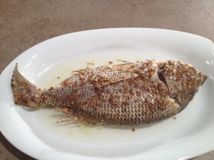 Ψάρι με κόλιανδρο