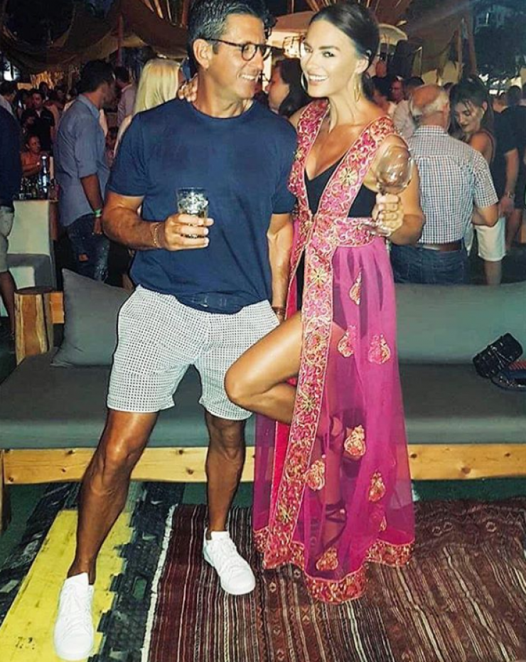 Η Ramona Filip "έδωσε" δημόσια το σύζυγό της, Χριστόφορο Τορναρίτη! [εικόνα]