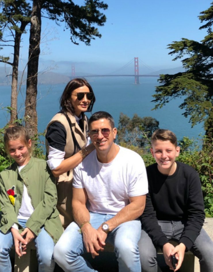 Χριστόφορος Τορναρίτης – Ramona Filip: Διακοπές με τα παιδιά τους στο San Francisco!