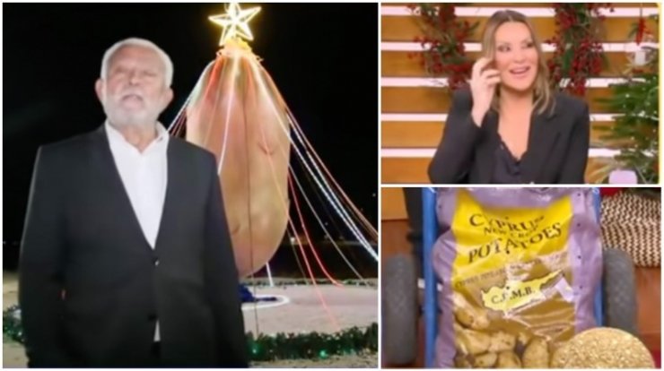 Eπικό: Ο κοινοτάρχης Ξυλοφάγου έστειλε δώρο 20 κιλά πατάτες στη Ναταλία Γερμανού [βίντεο]