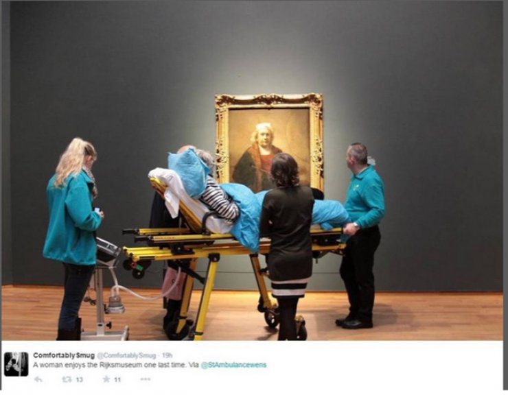 Ολλανδία: Καρκινοπαθής ζητά να δει έκθεση του Ρέμπραντ πριν πεθάνει