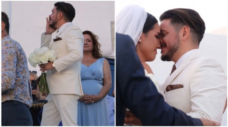 Stan-Βέρα Σωτηροπούλου: Μόλις παντρεύτηκαν - Δακρυσμένος στην εκκλησία ο τραγουδιστής 