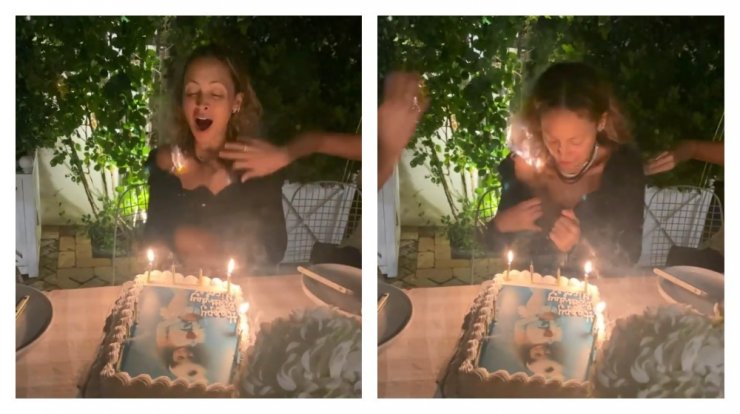 Nicole Richie: Έκαψε τα μαλλιά της ενώ έσβηνε την τούρτα της! [βίντεο]