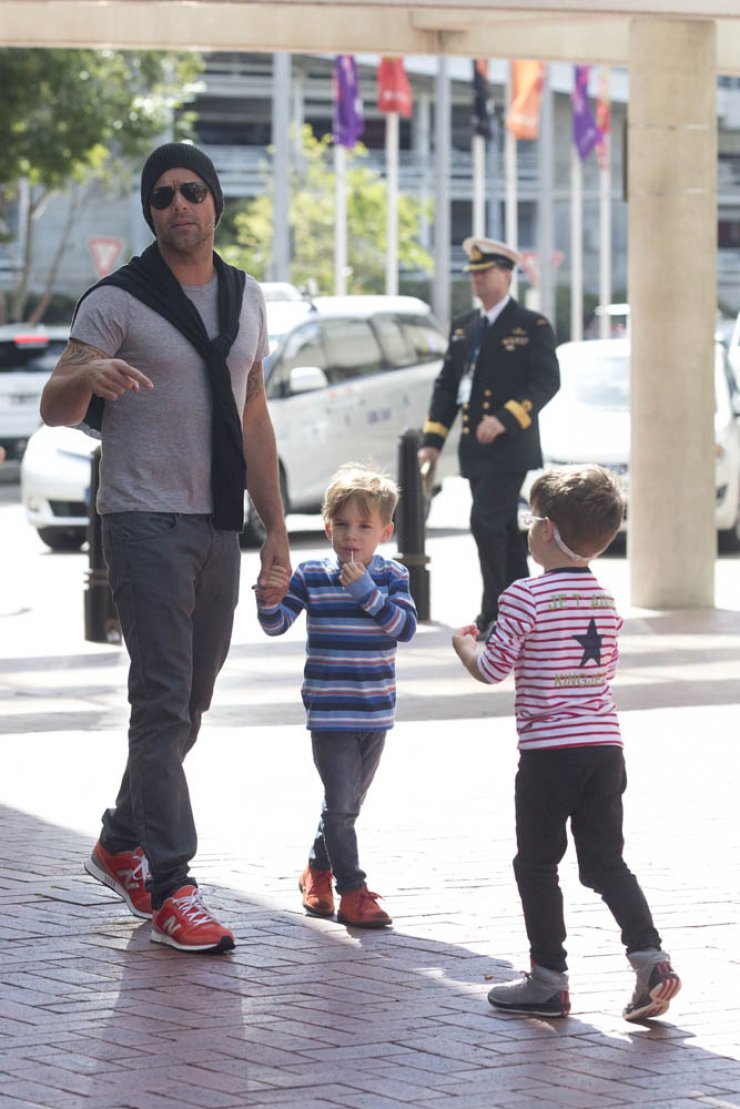 Δείτε τον Ricky Martin με τους γιους του!