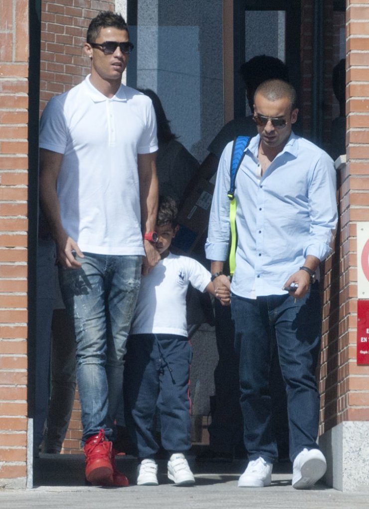 Christiano Ronaldo: Πουθενά χωρίς το γιο του [εικόνες]