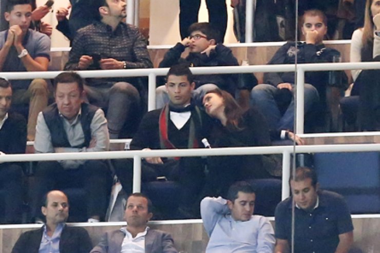 Christiano Ronaldo-Irina Shayk: Αγκαλιά στο γήπεδο