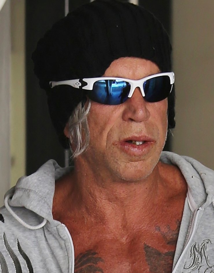 Mickey Rourke: Μάλλον μας κάνει πλάκα! [εικόνες]