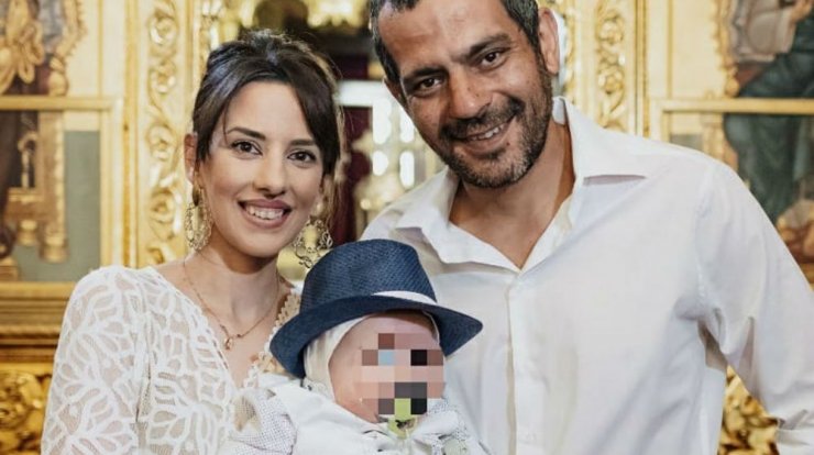 Γιώργος Ρούσσος – Νατάσα Τούρζα: Το επίσημο φωτογραφικό άλμπουμ της βάφτισης του γιου τους!