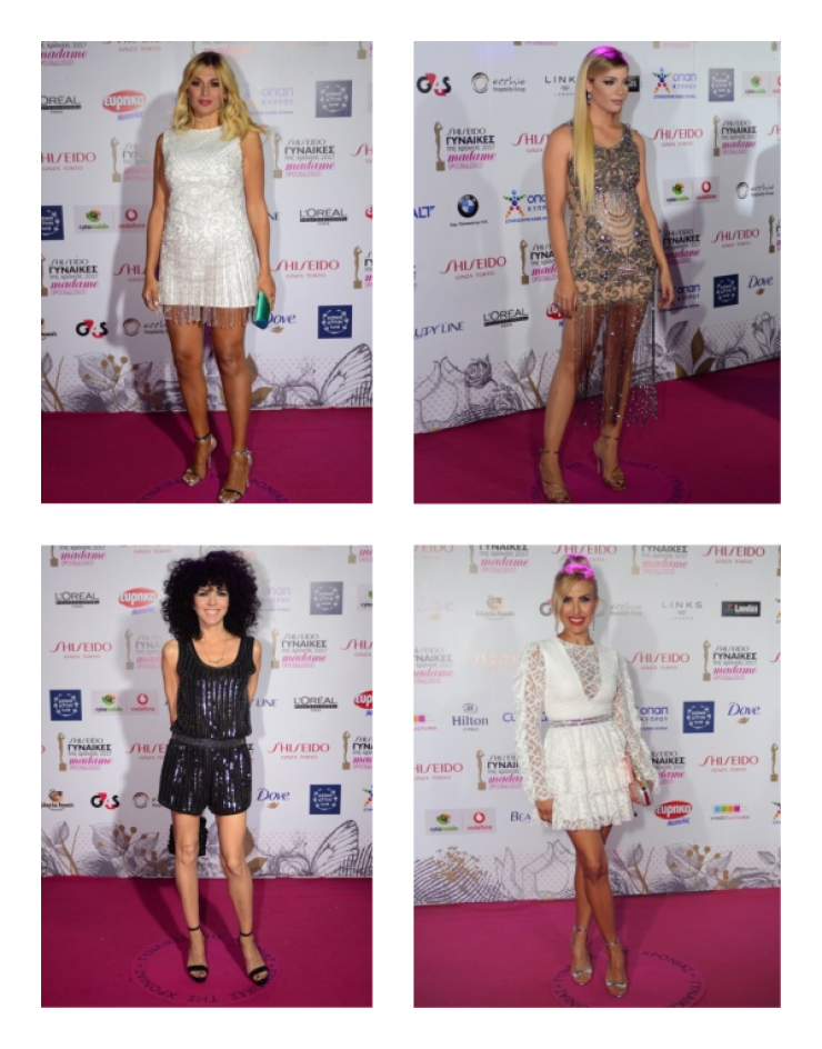 Οι επώνυμες στο ροζ χαλί των βραβείων “Madame Figaro Γυναίκες της Χρονιάς 2017” μας αποκαλύπτουν τι φόρεσαν!