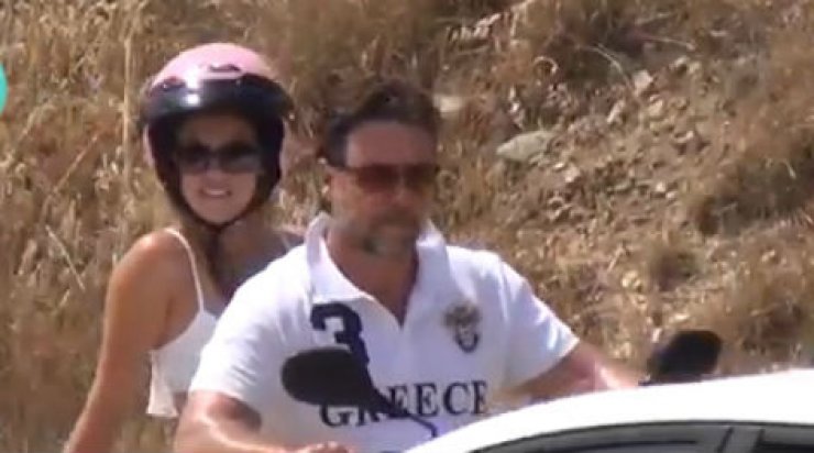 Δείτε βίντεο με τον Russell Crowe στη Μύκονο