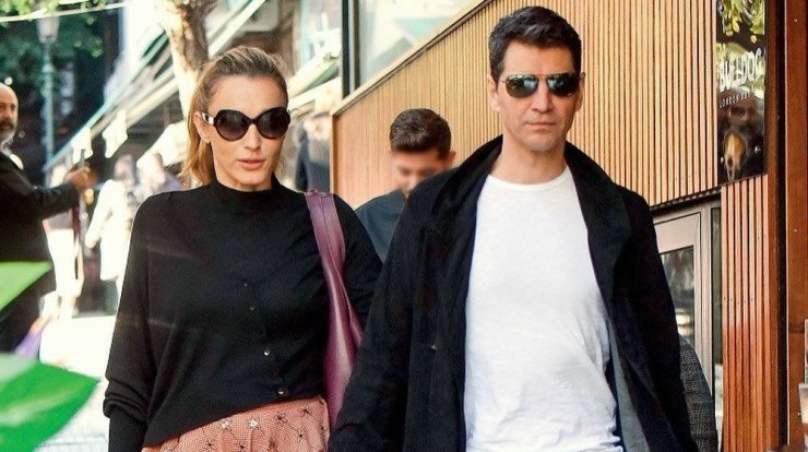 Ρουβάς - Ζυγούλη: Δείτε που τους εντόπισε ο φωτογραφικός φακός με τα παιδιά τους [εικόνες]