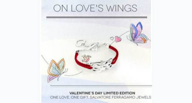 Τα φτερά του έρωτα... από τον οίκο Salvatore Ferragamo 