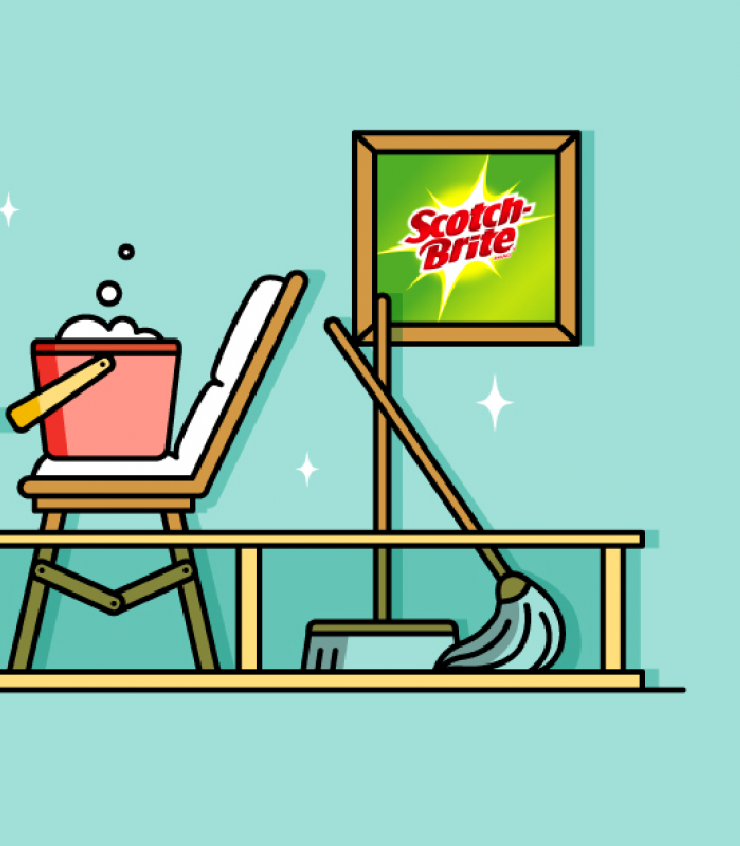 Έλα, βγες στο μπαλκόνι (αφού το καθαρίσεις)!