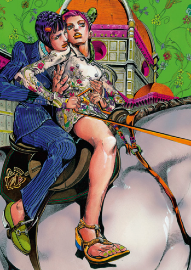 Manga χαρακτήρες στις βιτρίνες του οίκου Gucci