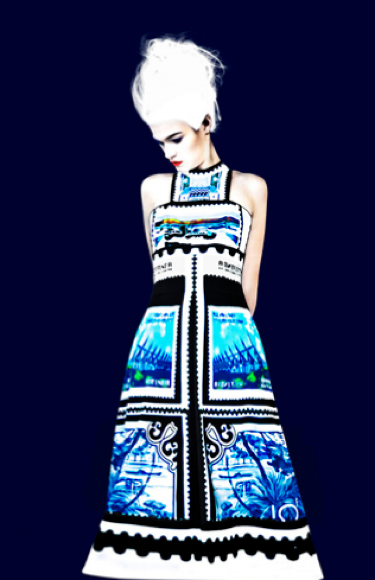 Ψυχεδελικές εικόνες από τη νέα κολεξιόν της Μαίρης Κατράντζου