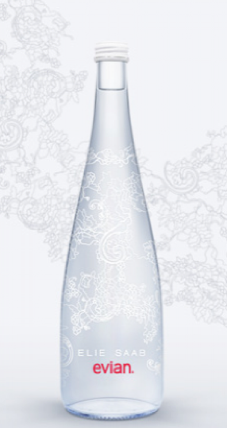 Εvian με υπογραφή Elie Saab