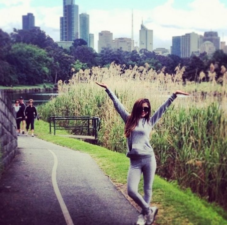 Ελευθερία Ελευθερίου: Μέρες και νύχτες στην Μελβούρνη