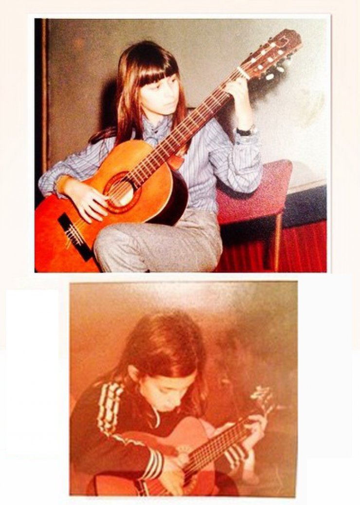 Ποια πασίγνωστη τραγουδίστρια είναι το κοριτσάκι της φωτογραφίας;