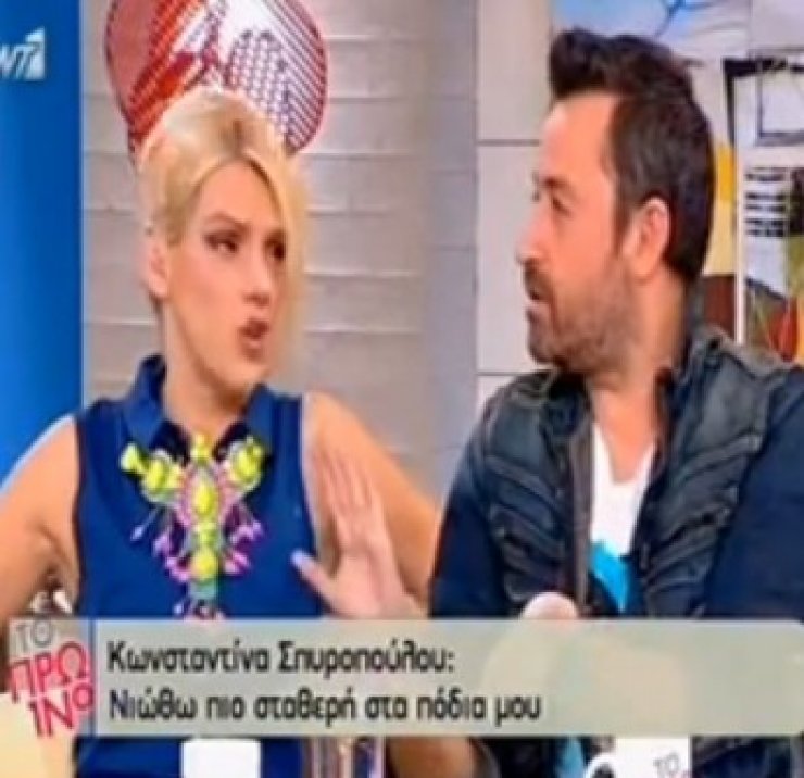 «Ξεμαλλιάστηκαν» on air για ακόμα μια φορά Γεωργαντάς-Σταμάτη [video]