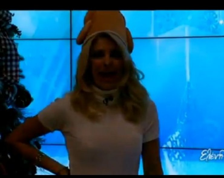 Διακοπή ρεύματος στο πλατό της Ελένης Μενεγάκη [video]