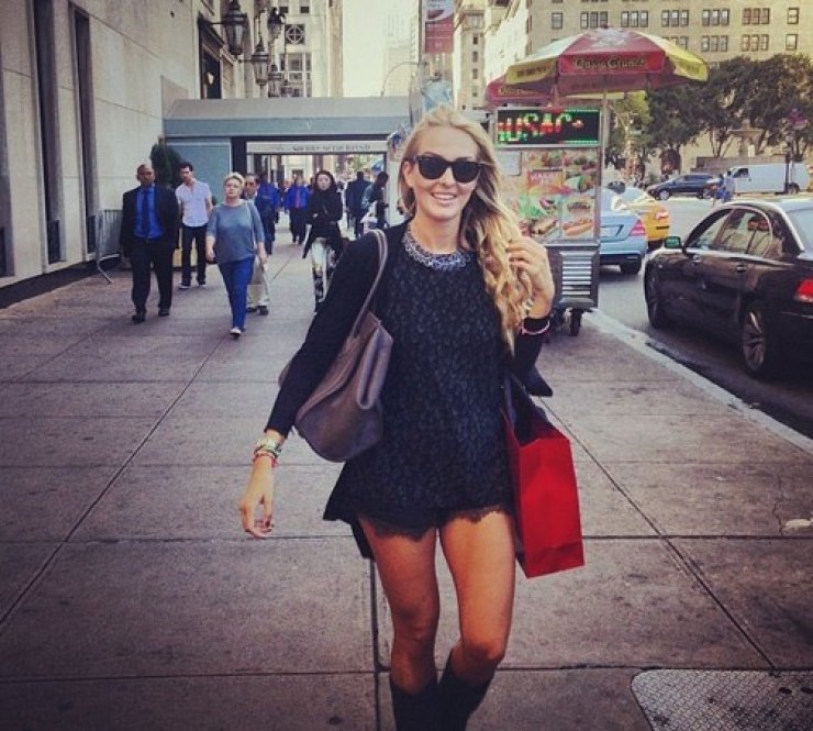 Σύλβια Μαυροπούλου: Βολτάρει στους δρόμους της Νέας Υόρκης