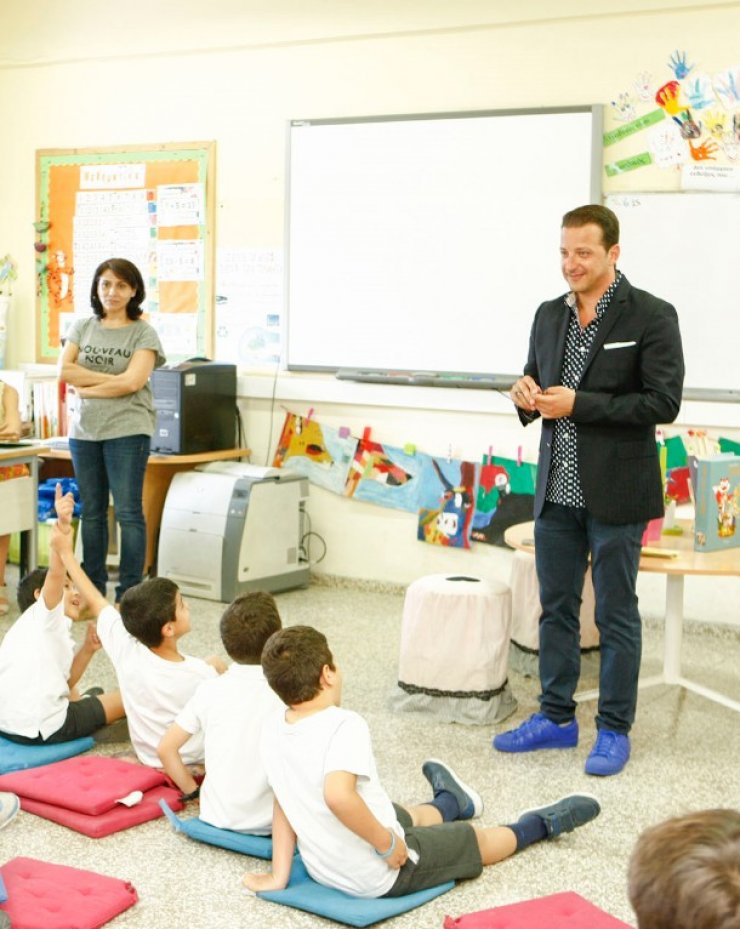 Xρύσανθος Τσουρούλλης: Γιατί επισκέφτηκε το 4ο δημοτικό σχολείο Αγλαντζιάς