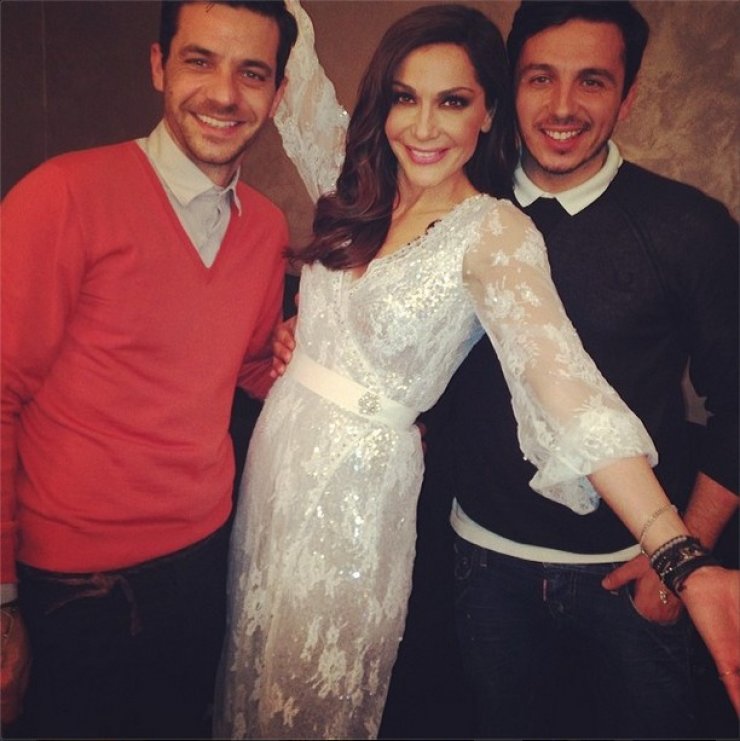 Τα looks της Δέσποινας Βανδή και της Τάμτα στο Eurosong 2014