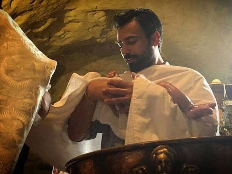 Ανδρέας Γεωργίου: Έγινε νονός!