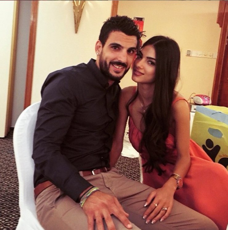 Γιώργος Μερκής - Άντρεα Κυριάκου: Η τρυφερή φωτογραφία στη Λιθουανία