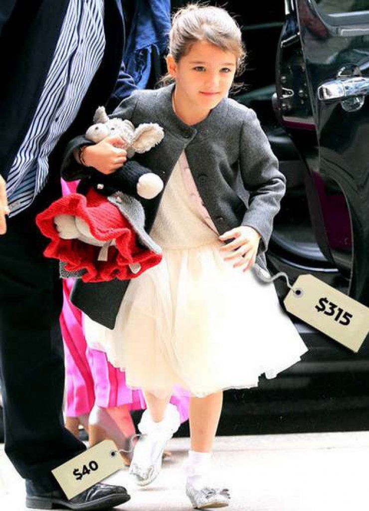 Πόσα ξοδεύουν οι διάσημοι για τα ρούχα των παιδιών τους;