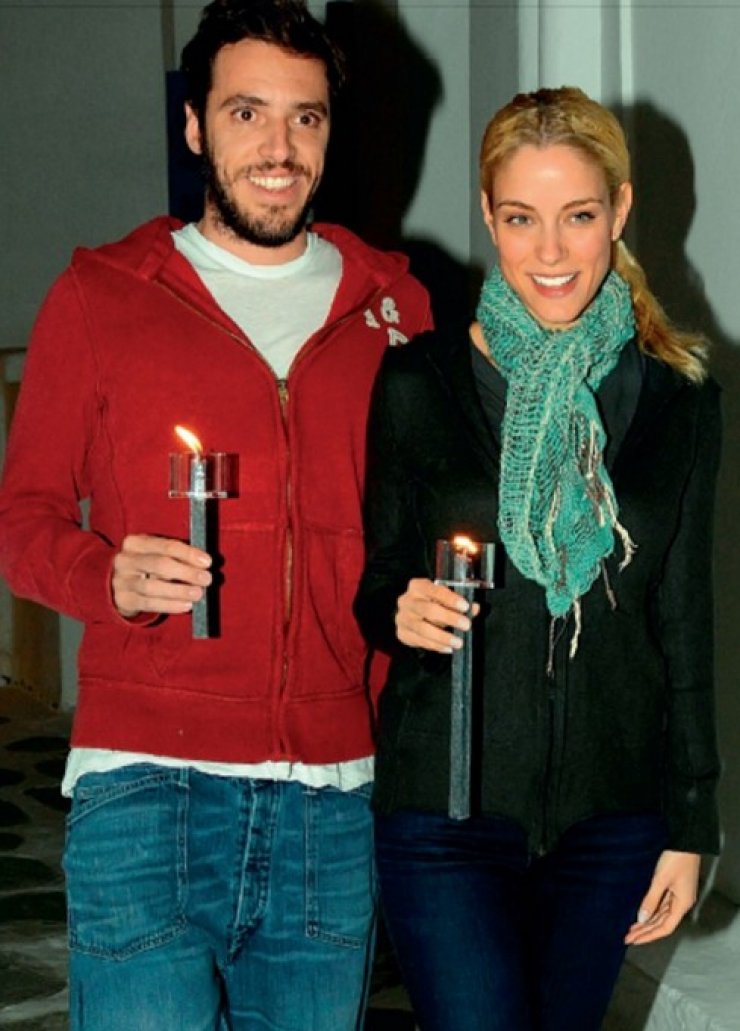 Δούκισσα Νομικού - Δημήτρης Θεοδωρίδης: Η απόδραση τους στο νησί των Ανέμων [βίντεο]