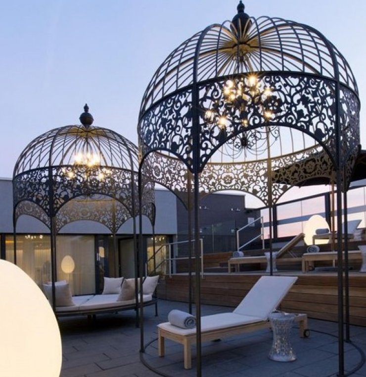 10 εικόνες που δείχνουν το κλουβί ως διακοσμητικό έπιπλο