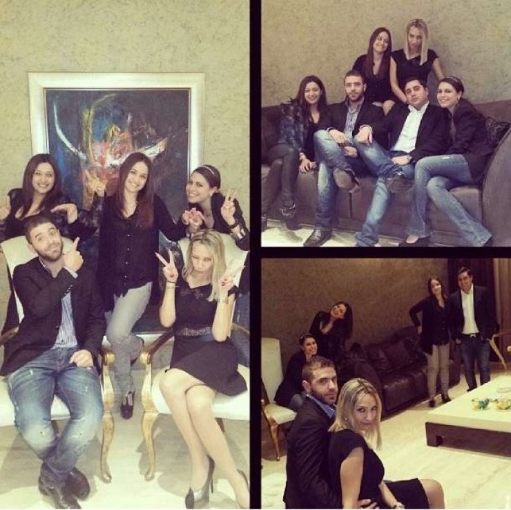 Άντρεα Χριστοδουλίδου - Χρήστος Μιλτιάδους: Το party αρραβώνων τους [εικόνες]