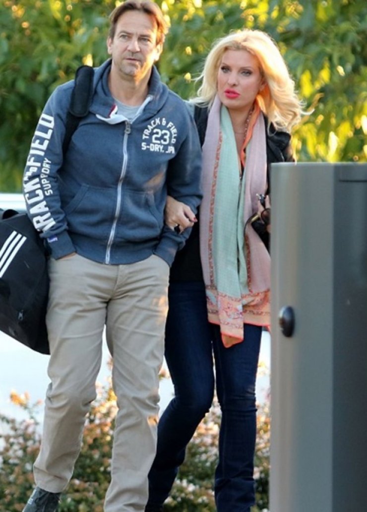 Ελένη Μενεγάκη-Μάκης Παντζόπουλος: To ρομαντικό δείπνο [εικόνες]