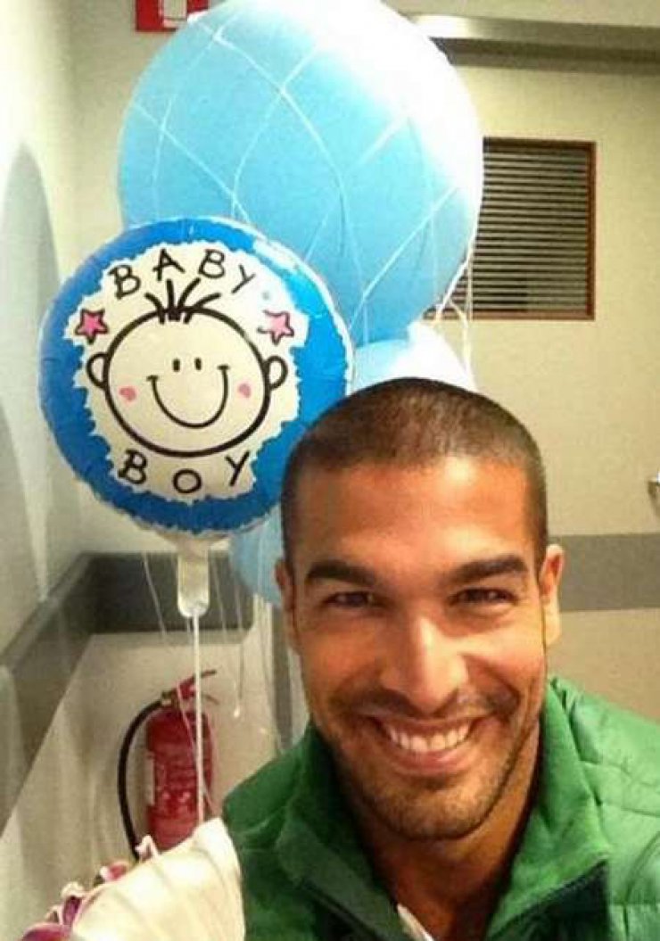 H πρώτη φωτογραφία που πόσταρε από το μαιευτήριο ο Νίκος Αναδιώτης!