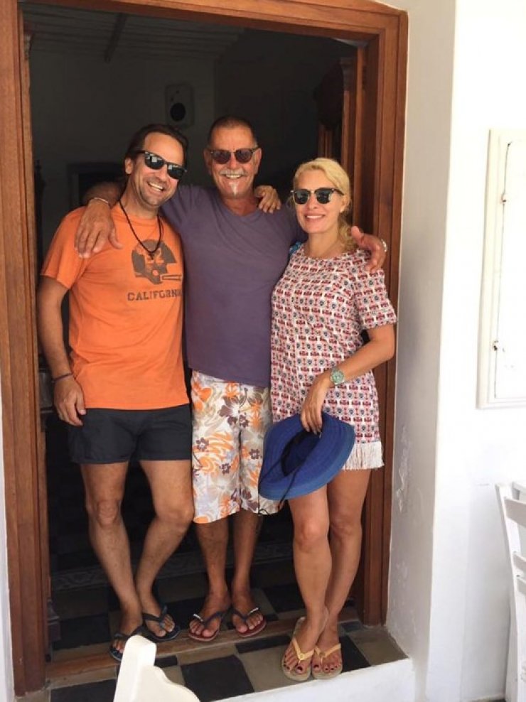 Μενεγάκη-Ματέο: Η πρώτη φωτογραφία από τις διακοπές τους στην Κύθνο