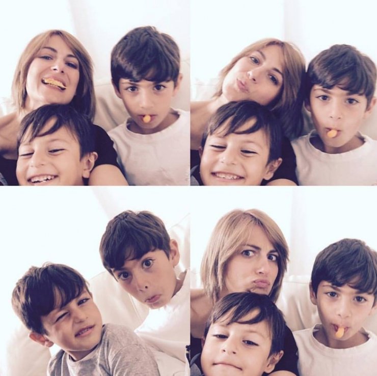 Μαρία Έλενα Κυριάκου: Η βαρκάδα στην Πάφο με τα τρία παιδιά της [εικόνες]