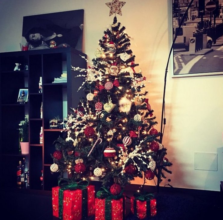 Ποιας Κύπριας παρουσιάστριας είναι αυτό το χριστουγεννιάτικο δέντρο!