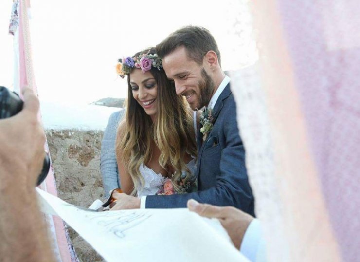 Νεκτάριος Αλεξάνδρου - Κωνσταντίνα Ευριπίδου: Εικόνες από το ρομαντικό δείπνο για τη 2η επέτειο του γάμου τους