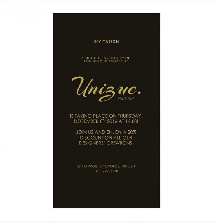 Μοναδική βραδιά μόδας στη Unique Boutique!