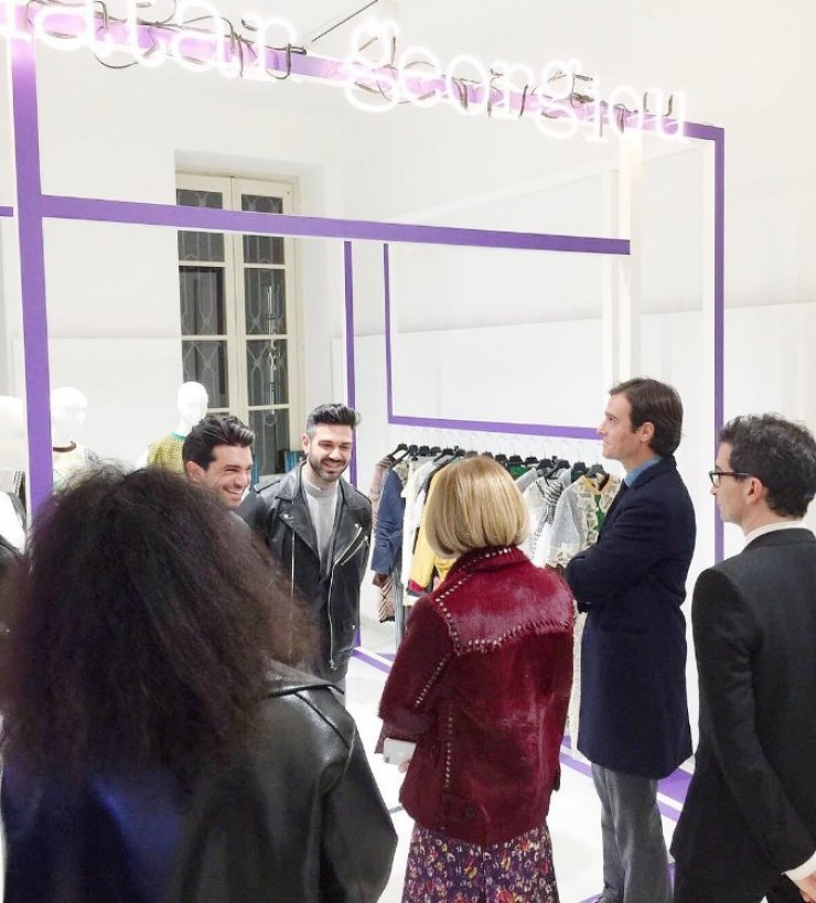 Όταν οι Κύπριοι natargeorgiou συνάντησαν την editor in chief της αμερικανικής Vogue, Anna Wintour