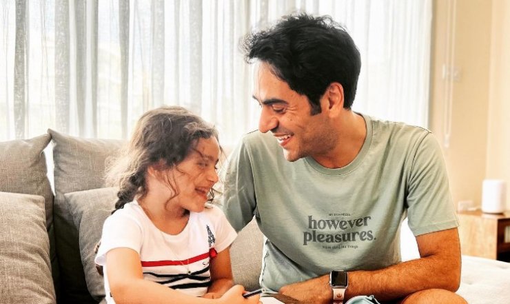 Aνδρέας Τσέλεπος: Οι αγκαλιές στην κόρη του για την ονομαστική της εορτή