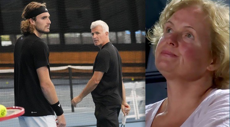 Στέφανος Τσιτσιπάς: Τι είπε ο πατέρας του μετά το σάλο με τις βρισιές στη μητέρα του - Ζήτησε να φύγει από το γήπεδο [βίντεο]