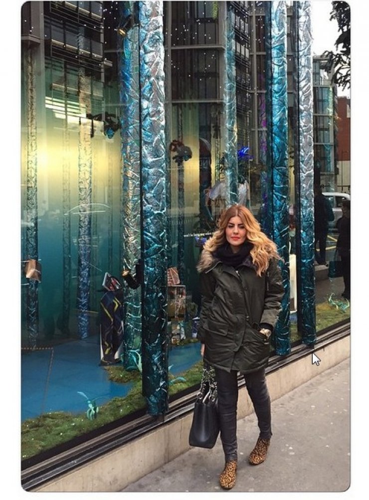 Σοφία Μαλέκου: Οι Χριστουγεννιάτικες διακοπές της στο Λονδίνο